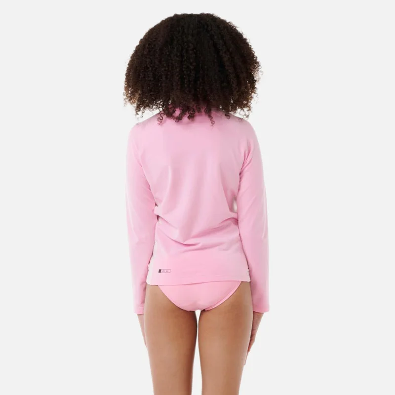 ريب كورل Icon UV Brushed Long Sleeve Rash Vest - Kids