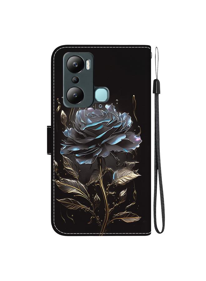 S-TOP Case For Infinix Hot 20i Crystal Texture Colored Drawing Leather Phone Case - Image 3