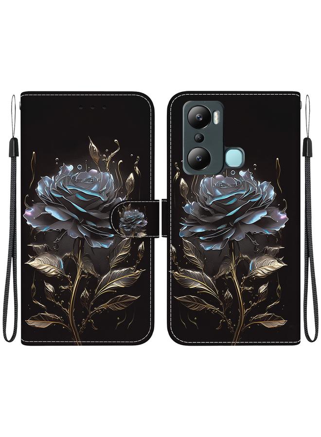 S-TOP Case For Infinix Hot 20i Crystal Texture Colored Drawing Leather Phone Case - Image 1