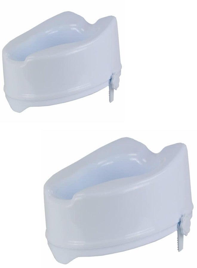 Rossify Commode Elevator 6 Inch | Raised Toilet Seat for Elderly, Patients & Knee Surgery Recovery | Lightweight, Stable & Easy Installation | Bathroom Safety Aid (6 Inch) - Image 5