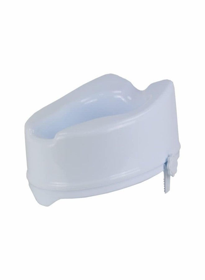 Rossify Commode Elevator 6 Inch | Raised Toilet Seat for Elderly, Patients & Knee Surgery Recovery | Lightweight, Stable & Easy Installation | Bathroom Safety Aid (6 Inch) - Image 4