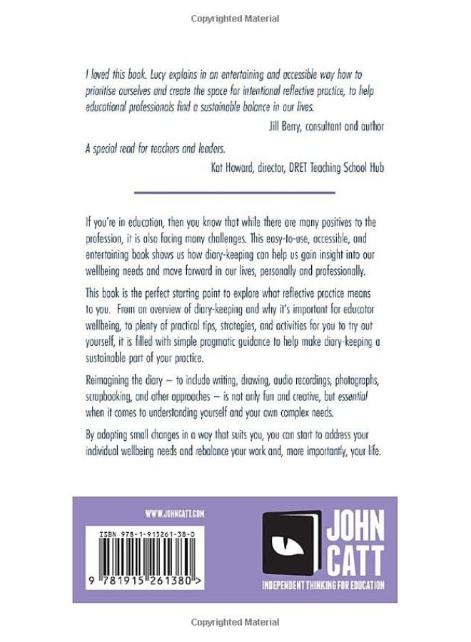 Reimagining the Diary: Reflective practice as a positive tool for educator wellbeing