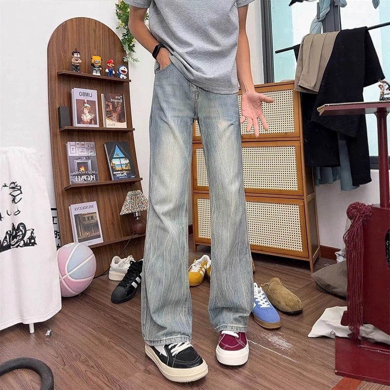Unisex Casual Daily Denim Jeans - Image 2
