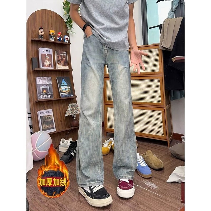 Unisex Casual Daily Denim Jeans - Image 1