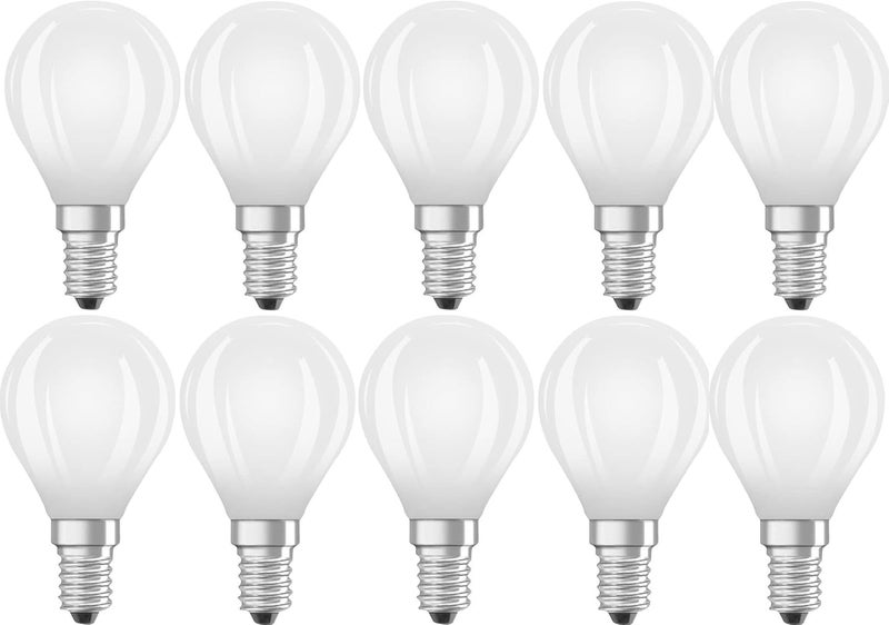 OSRAM Osram Parathom Retrofit CL P 4W/827 Warm White E14 - Pack of 10 - Image 1