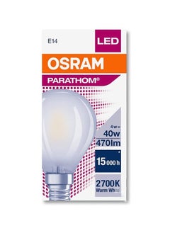 Osram E14 LED Bulb 4W Warm White Retrofit Class P 827 / 2700K  - Image 2