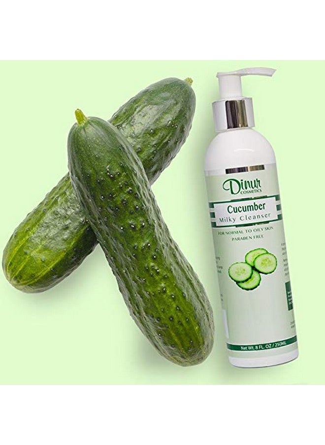 Cucumber Milky Cleanser Non Foaming Refreshing Removes Dirt Makeupideal For Oily Skin Soft Suple & Radiant Skin 8 Fl. Oz. 250 Ml. - pzsku/Z90BFFD14E5ADD246D95BZ/45/_/1719993300/fc36d315-17fc-4341-bb01-078965e4bff1