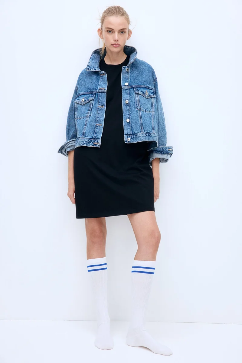 اتش اند ام Oversized T-shirt dress
