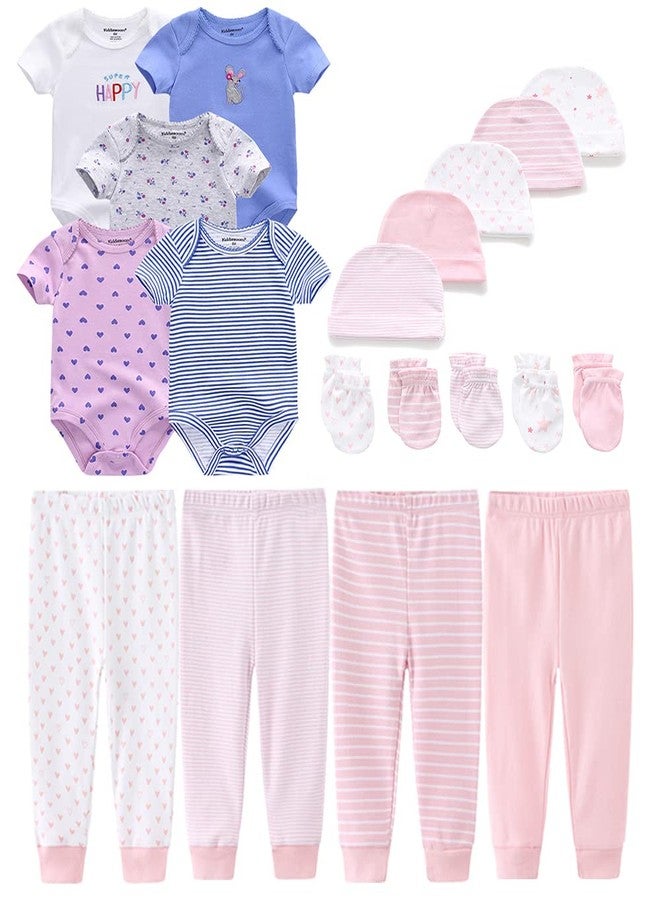 Kiddiezoom Unisex Baby Layette Essentials Giftset Clothing Set 19-Piece For Newborn Baby - Image 1