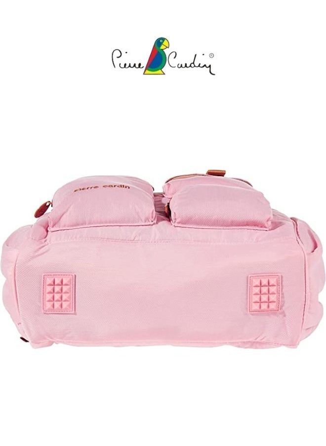 pierre cardin - Diaper Bag Set of 5 comes with a changing mat bottle warmer and waterproof compartment for wet and grubby items and is made of skin friendly materials - Image 1