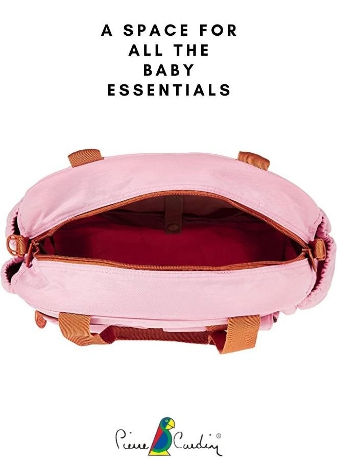 pierre cardin - Diaper Bag Set of 5 comes with a changing mat bottle warmer and waterproof compartment for wet and grubby items and is made of skin friendly materials - Image 1