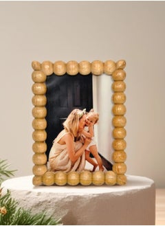 Handcrafted Wooden Bubbles Photo Frame 15x20 cm by Artesania