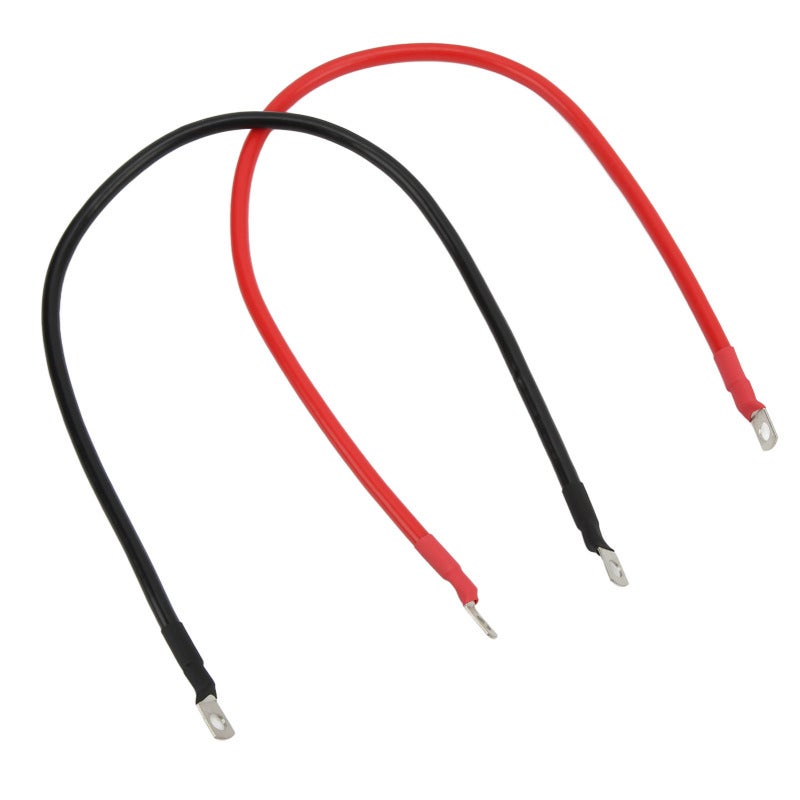 Battery Inverter Cable 8AWG Pure Oxygen Free Copper - Tin Plated Terminals Power Inverter Wire - PVC Insulated Battery Inverter Cable Set for Automotive Solar Marine - Image 2