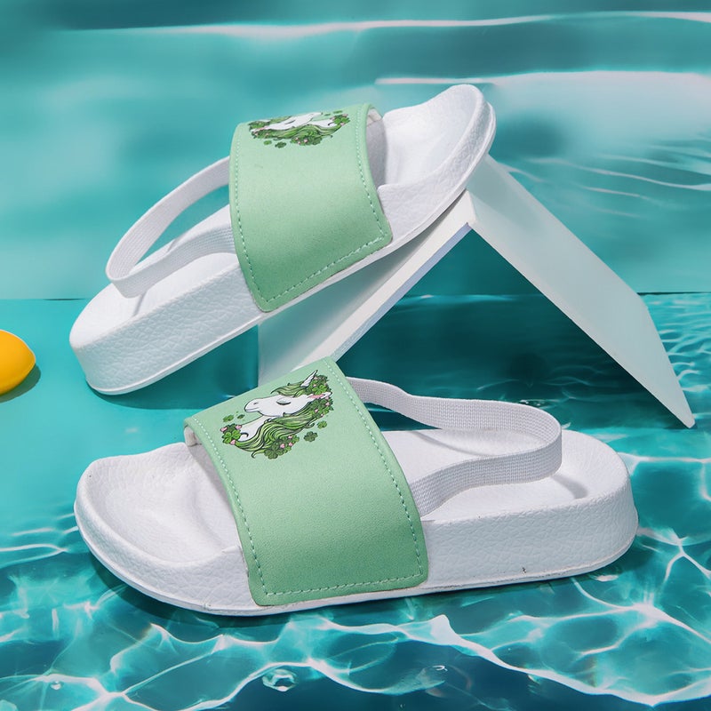 Girls Summer And Autumn New Comfortable Fashion Trend Casual Lightweight Breathable Flat Sandals And Slippers - Image 5