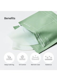 BIODANCE BIODANCE Refreshing Sea kelp Real Deep Mask, Overnight Hydrogel Mask, Calming, Oil & Sebum Control, Blemish Care 1.19oz(34g) x 4ea  - Image 2