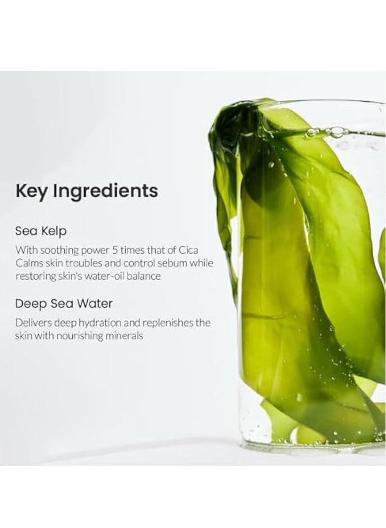 BIODANCE - BIODANCE Refreshing Sea kelp Real Deep Mask, Overnight Hydrogel Mask, Calming, Oil & Sebum Control, Blemish Care 1.19oz(34g) x 4ea - Image 1