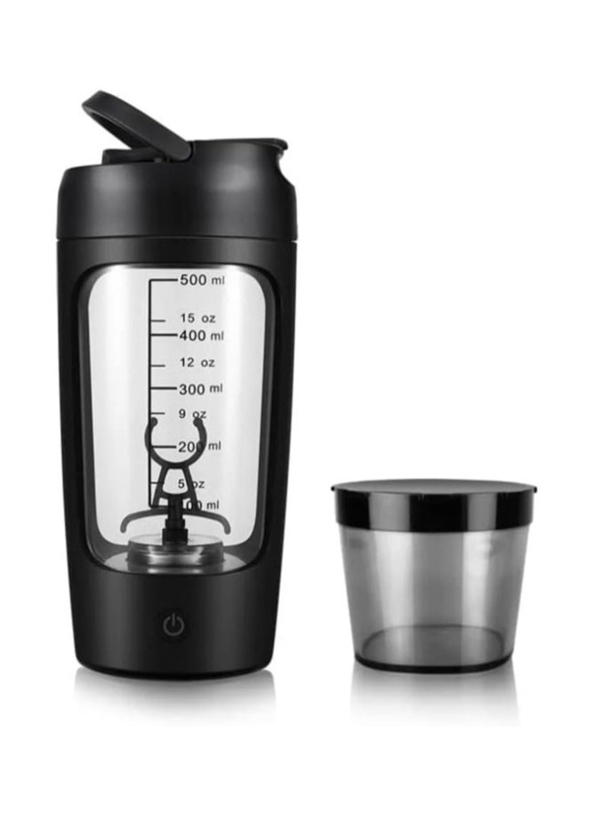 Generic - Electric Protein Shaker Bottle With Protein Powder Storage Container For Protein Shakes Pre Workout Gym Blender Bottle USB Rechargeable - Image 1