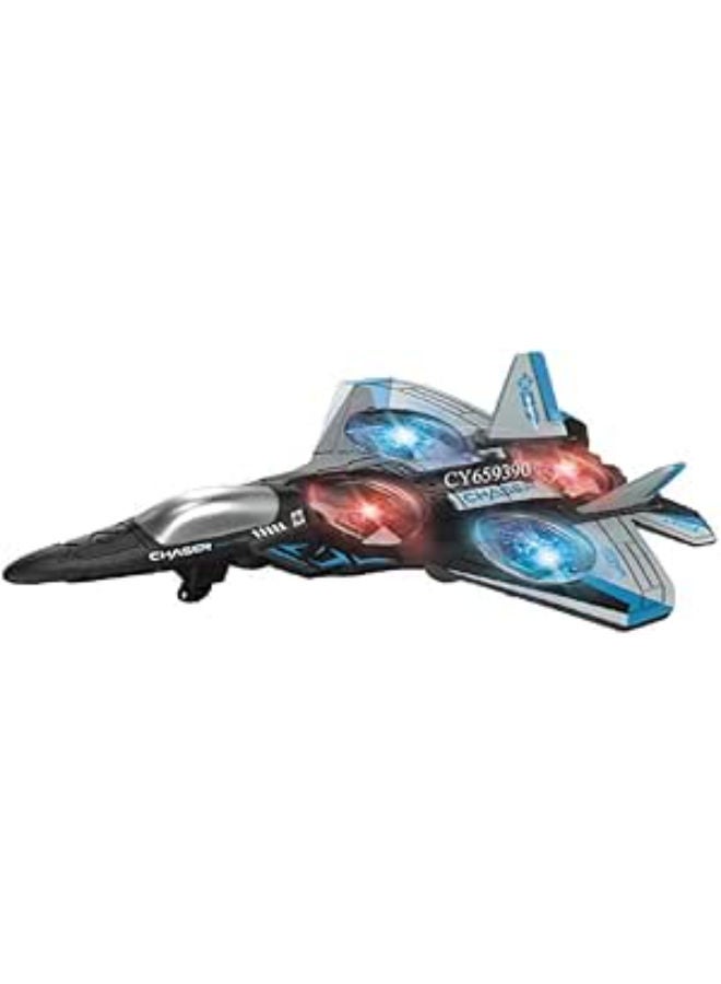 2.4GHz Remote Control Glider Airplane with Light - Mini Drone for Kids - Light Airplane Toy - Perfect for Amusement and Entertainment - Image 2