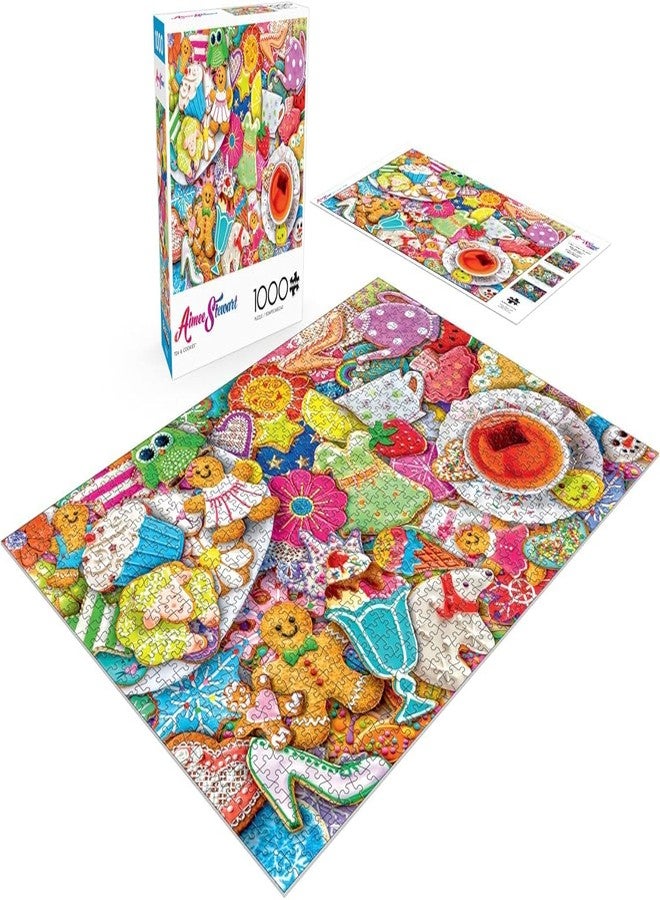 Buffalo Games - Aimee Stewart - Tea and Cookies - 1000 Piece Jigsaw Puzzle for Adults -Challenging Puzzle Perfect for Game Nights - Finished Size is 26.75 x 19.75 - Image 4