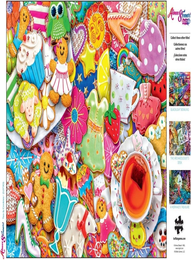 Buffalo Games - Aimee Stewart - Tea and Cookies - 1000 Piece Jigsaw Puzzle for Adults -Challenging Puzzle Perfect for Game Nights - Finished Size is 26.75 x 19.75 - Image 5