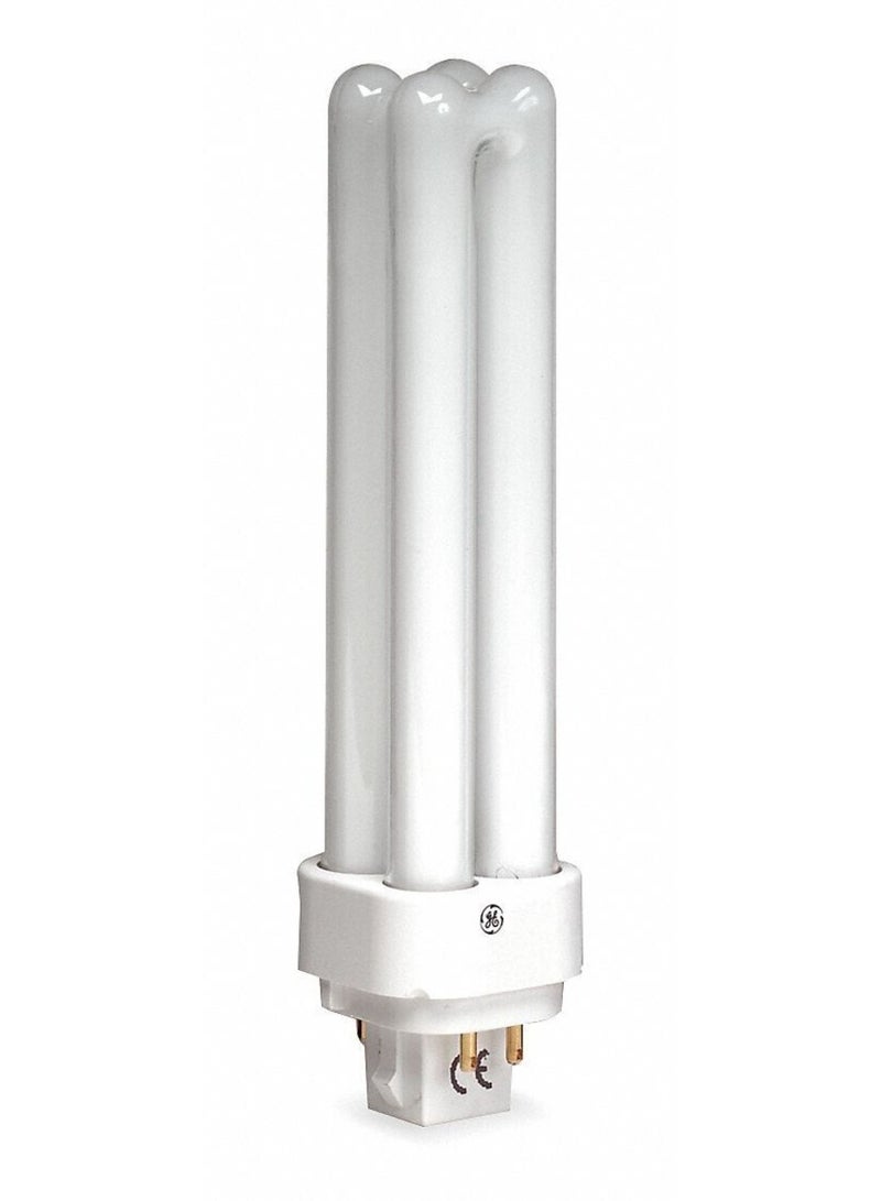 Tungsram مصباح فلورسنت مدمج مزدوج الدور 26 واط 4 دبابيس من GE Biax - أبيض - Image 1