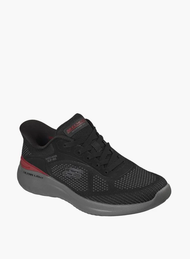 SKECHERS Men Lace-Up Sports Shoes