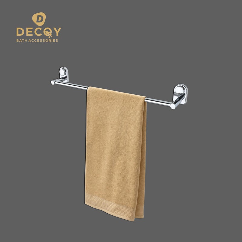 DDECOY Bath Accessories Stainless Steel Single Zara Redlay Towel Rod | Towel Rack | Towel Bar | Towel Hanger| Towel Holder | Towel Stand | 24 inches (600 MM) - Image 2