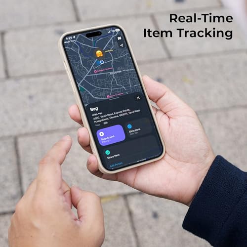 Zebronics One Tag, Worldwide Tracking Device for iOS, Apple Find My, Upto 1 Year Battery, BT v5.3, Anti-Lost & Loud 80dB Alert, No SIM Needed, MFi Certified, for Keys, Wallets, Luggage, Gadgets, etc. - Image 5
