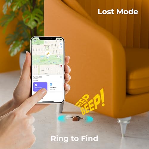 Zebronics One Tag, Worldwide Tracking Device for iOS, Apple Find My, Upto 1 Year Battery, BT v5.3, Anti-Lost & Loud 80dB Alert, No SIM Needed, MFi Certified, for Keys, Wallets, Luggage, Gadgets, etc. - Image 4