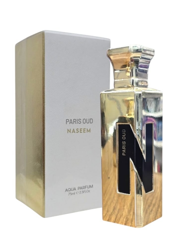 Naseem Paris Oud Aqua Perfum 75Ml - Image 1