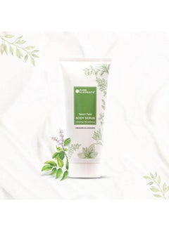 Pure Elements Neem Tulsi Body Scrub Ayurvedic Recipe To Deep Cleanse The Skin 200 Gm  - Image 2