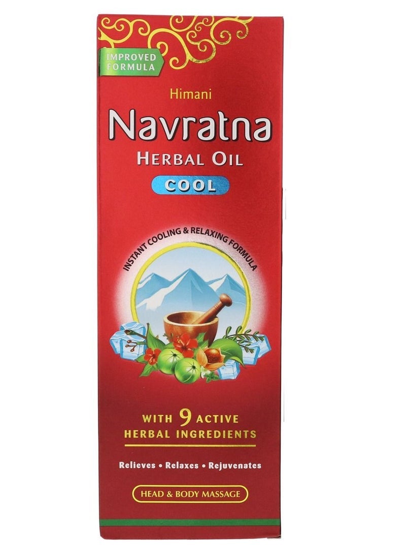 Himani Navratna Herbal Cool Oil 300 ml - Image 1