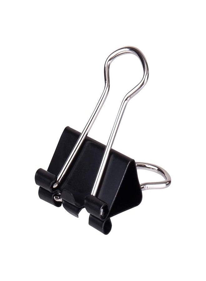 Deli E38565 19mm Binder Clips | 12 Clips Each Box (Black, Pack of 10) - Image 3