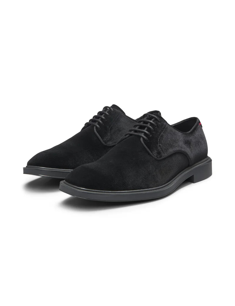 HUGO Derby shoes in soft velvet