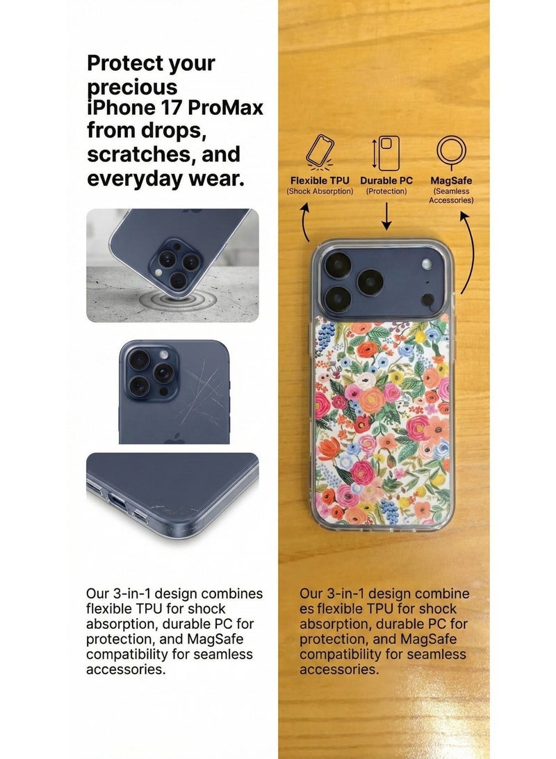 ThangCore Iphone17-ProMax 3 in 1 TPU + PC Overmolding Magnetic Creative Design Phone Case - Image 5