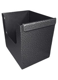Rattleware Rattleware Black Stainless Steel Napkin Holder - Sleek & Durable Napkin Holder for Paper Napkins - Modern Napkin Organizers for Home Kitchen & Restaurants (5.25″ x 4″ x 5″)  - Image 5
