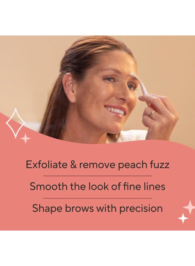 finishing touch DermaPlane Travel Pack Facial Exfoliator & Hair Remover - Image 3