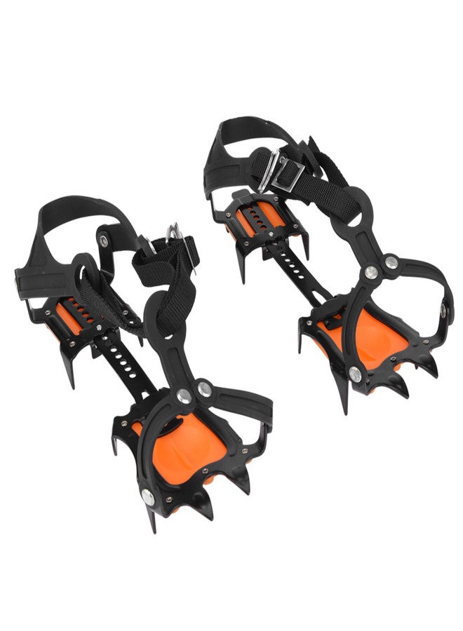 Portable Outdoor Sports 10 Toothed Snow Crampons Slip Resistant Ice Gripper - Image 3
