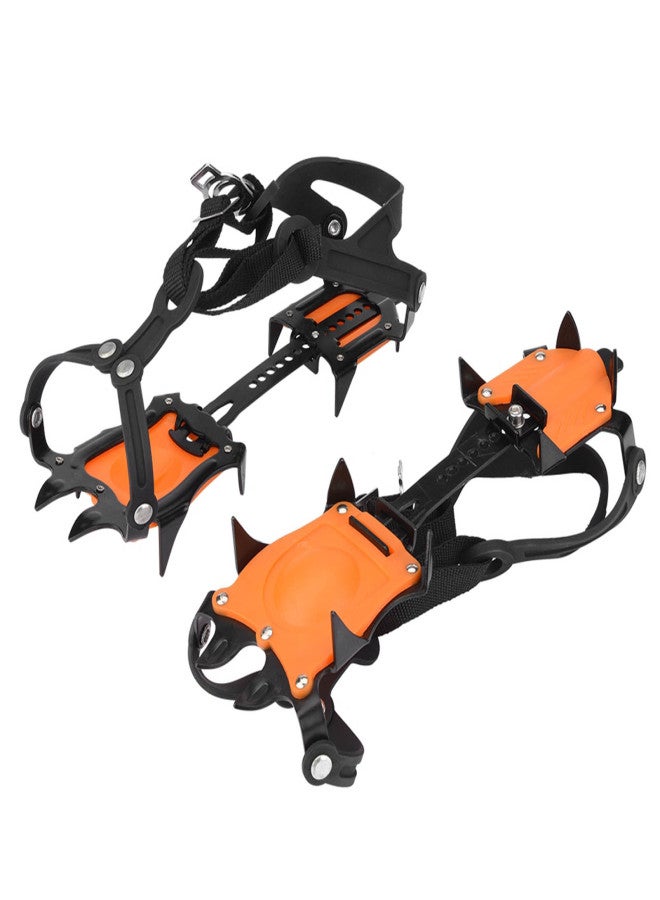 Portable Outdoor Sports 10 Toothed Snow Crampons Slip Resistant Ice Gripper - Image 4