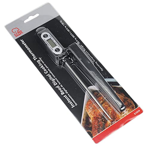 Chef Craft Select Instant Read Thermometer, 10 inch, Black - Image 2