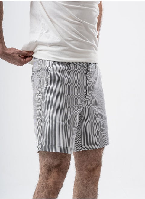 Stylish striped Shorts breathable cotton blend Relaxed Fit