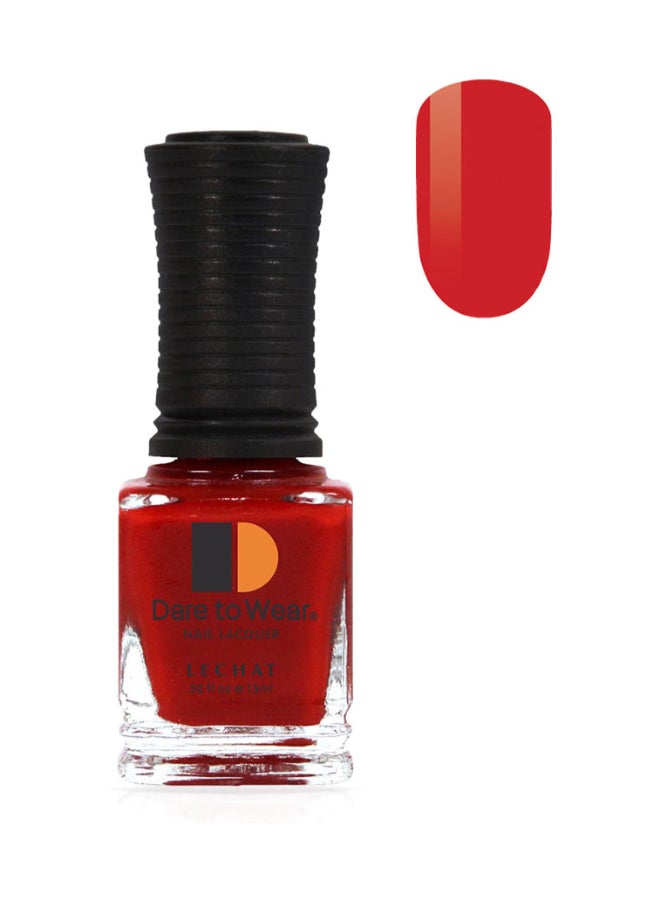 Lechat Nail Polish Super Shine Long Wear Lacquer Quick Drying Nail Color Resists Chips Fading Lasts Up To 3 Weeks Precise Application In One Stroke Nail Paint Flirt Alert Dw187