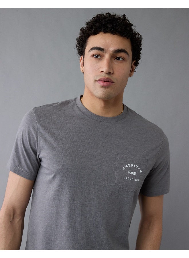 American Eagle AE 24/7 Graphic T-Shirt - Image 1