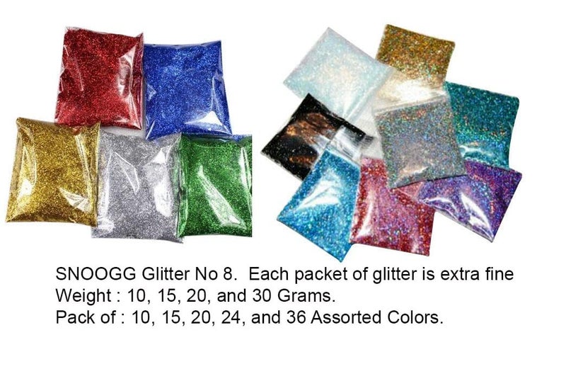Snoogg SNOOGG Fine Glitte Powderr for Crafts DIY Resin Art Candle Making Face Eye Shadow Nail Art Zipper Bag Pack 10 Gram Each100 Gram All  - Image 4