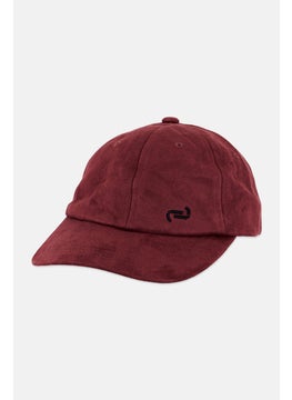 Jules Men Adjustable Embroidered Cap, Maroon  - Image 1
