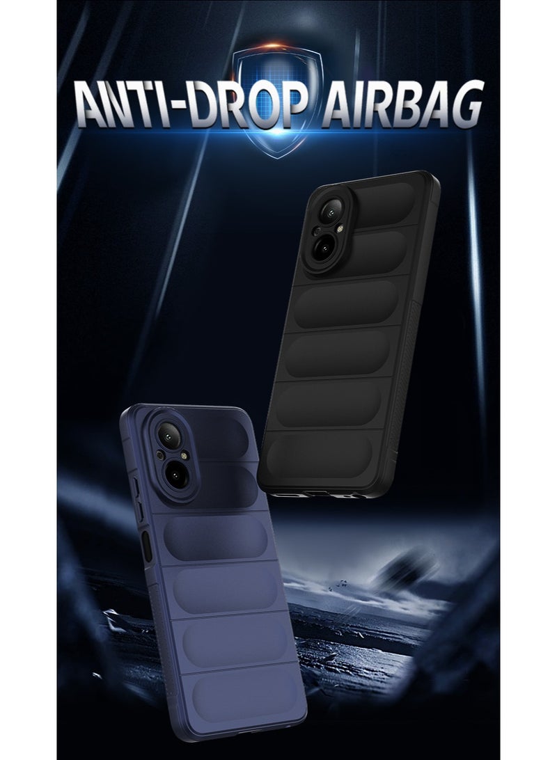 Phantom Shield Silicone Case with Anti-Scratch Soft Microfiber Lining, High Resilience Rubber Full Body Shockproof Cover Compatible with realme C67 (Dark Green) - Image 2