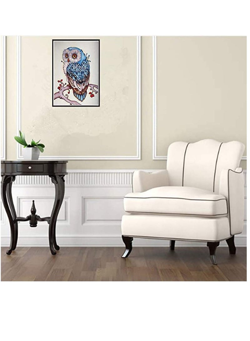 KASTWAVE 5D DIY Owl Diamond Painting Animals Full Drill Round Rhinestones DIY Diamond Art of 5D Diamond Embroidery Owl Diamond Painting Diamond Art Kits for Adults and Kids - Image 2