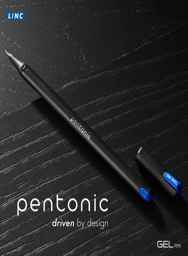 linc Pentonic Gel Pen Blue Ink | Pack Of 10 - Image 4