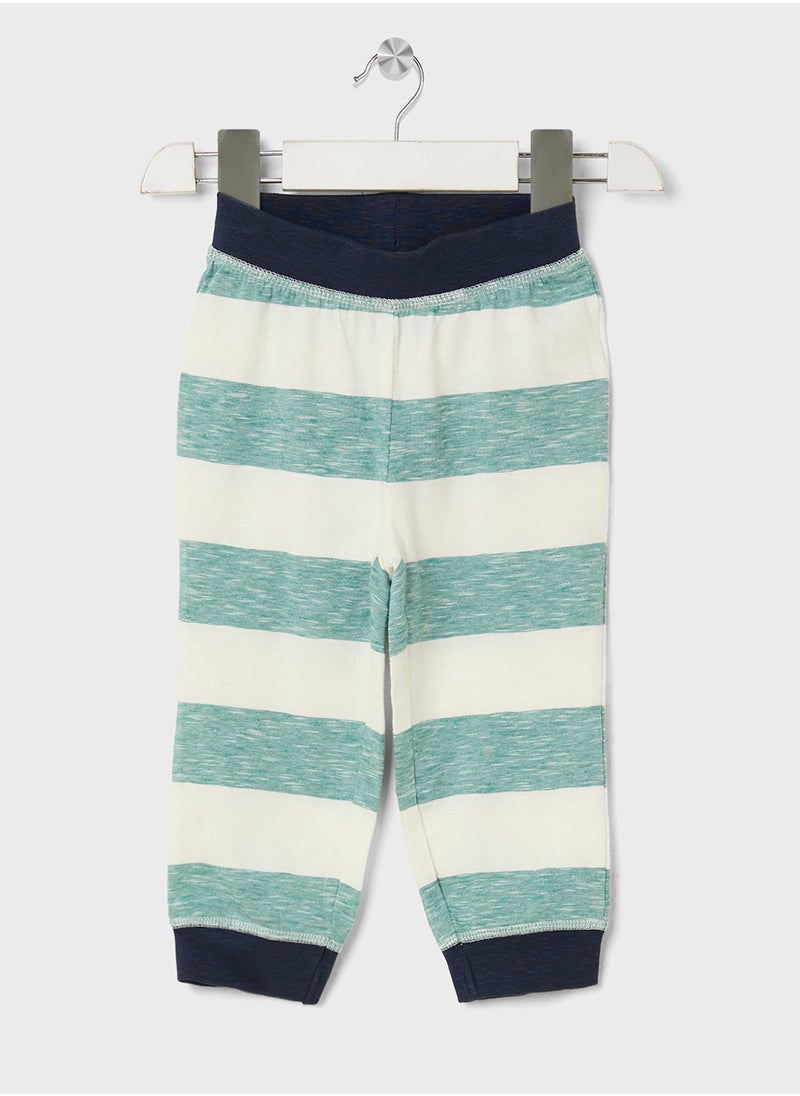 NAME IT Infant Striped Sweatpants  - Image 1