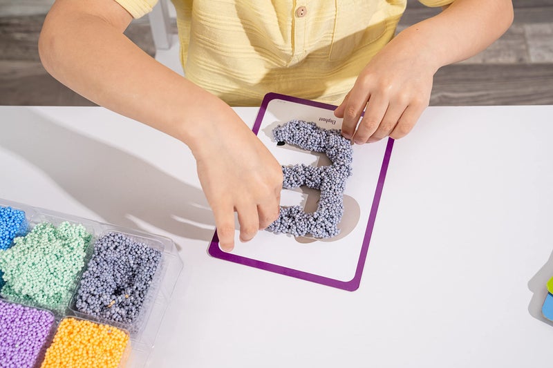 Educational Insights Playfoam Shape & Learn Letter Sounds: Flash Card Set, Preschoolers Learn to Write, Sensory Toys, Ages 3+ - Image 5